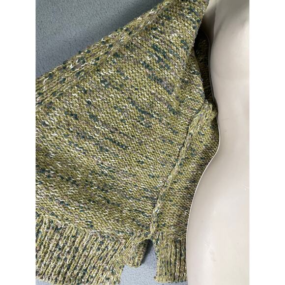 J. Jill Open Front Chunky Knit Cardigan Multicolor Speckled‎ Sweater Women's XS - Picture 11 of 12